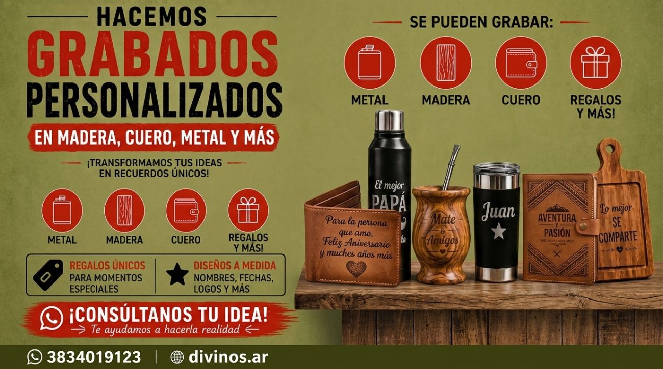 Grabados Laser - diVinos Catamarca